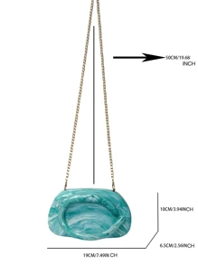 2025 European And American Fashion Shoulder Diagonal Bag Asymmetrical Shell Design Ladies Clutch Bag Suitable For Wedding Banquet, Prom Bag For Party