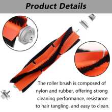 Replacement Parts Compatable For Xiao Mi Mijia Omni 2 C102CN/B101CN/B116/X10+/X20+ Sweeping Robot,Accessories 3-In-1 Removable Brush/Main Brush/Roller Brush,HEPA Filter,Side Brush/Edge Brush/Coner Brush And Microfiber Mop Cloth/Mop Rag.