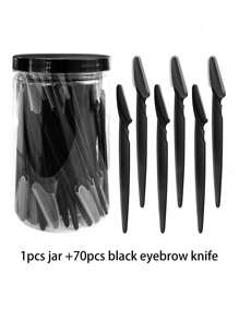170件套+收纳盒，包含多色眉毛修剪器和剃须刀套装，眉毛修剪器和剃须刀，化妆品，价格实惠，房间装饰，梳妆台，旅行，卧室，化妆配件，眉毛剃刀，价格实惠，圣诞礼物，化妆品，化妆工具，经济实惠，礼物，女士礼物，圣诞礼物 - 黑色 - 查看 22