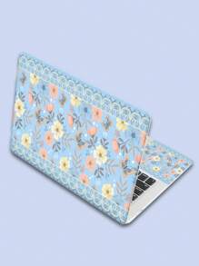 Un set de funda para portátil de 15 pulgadas con lindo diseño de flores para portátiles, MacBooks