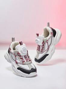 1 Pair Boys' Comfortable Fashion Casual Lightweight Outdoor Running Sports Shoes, Suitable For Spring & Summer
