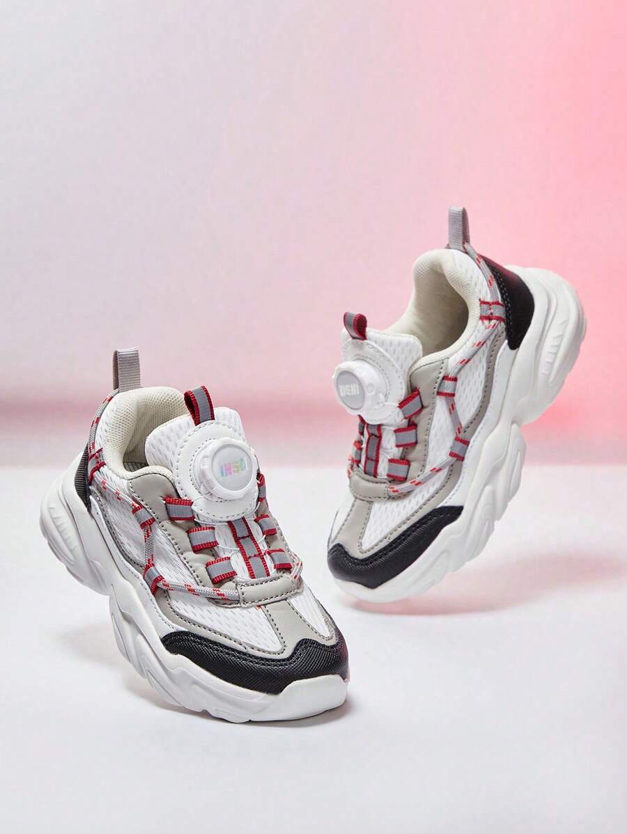 1 Pair Boys' Comfortable Fashion Casual Lightweight Outdoor Running Sports Shoes, Suitable For Spring & Summer