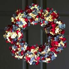 SPECTACULAR Red White Vintage Blue Wreath | 4th Of July Wreath | Independence Day Decor | Patriotic Wreath | Summer Wreath