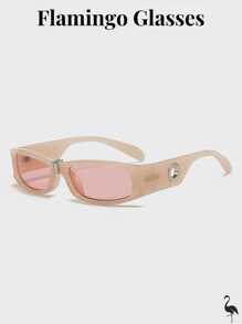 2025 新款 Y2K 方形框架时尚女士时尚眼镜，街拍时尚眼镜 - A - 查看 6