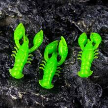 6pcs/Bag Soft Baits 6cm 3.5g Silicone Prawn Fishing Lures Baits For Bass