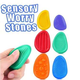 Pietre antistress sensoriali: giocattoli tattili morbidi per adolescenti - alleviatori di stress calmanti per ansia e studenti, giocattoli antistress, giocattoli sensoriali, giocattoli, giocattoli sensoriali, antistress