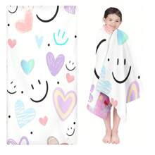 1PC Customized Bath Towels, Customized Picture Beach Towels, Customized Picture Beach Towels, Quick Drying Beach Towels, Ultra-Fine Fiber Beach Towels, Suitable For Boys And Girls, Parents, Families, Gifts,Suggest Uploading Clear Images With A Resolution Exceeding 1000 Pixels. - Multicolor - View 4