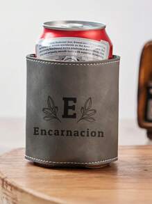 Customizable Bottle Opener & Can Cooler Set, Engraved With Text, Logo, Phone Number, Company Name, Personalized Gift Ideal For Christmas, Halloween, Thanksgiving, Mother's Day, Boyfriend, Girlfriend, Father's Day, Birthday, Groomsmen, Key Chain, Leather Bottle Opener, Multiple Designs, Multi-Functional, Anti-Mold, Ornamental, Reusable, Exquisite,Warm Ambience,Home & Living,Customized Wine Bottle Covers - Leather Cup Holder + Leather Bottle Opener - View 10