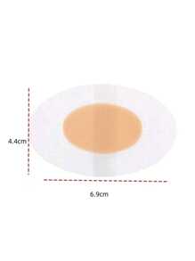 100pcs Clear Thin Invisible Shoe Friction Pads, Anti-Chafing For High Heels