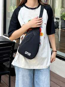 Foreign Air Lightweight Simple Nylon Cloth New Shoulder Bag For Belts - Multicolor - View 7