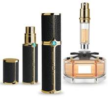 1Pcs Refillable Travel Perfume Atomizer Bottle, Elegant Luxury Pocket Perfume Dispenser Pump, Travel Perfume Atomiser, Outdoor Sunscreen Spray Bottle, Cologne Dispenser, Portable Size Sprayer Bottle For Traveling 5ML
