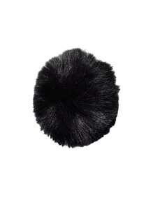1-3pcs Solid Color Plush Rabbit Tail, Party Party Dance With Daily Wear, Add A Sense Of Atmosphere.