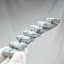 1 件模型石阶微景观山路楼梯石板路沙坑小路微型楼梯踏脚石 - 彩色 - 查看 3