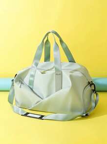 BAIGETU Women Waterproof Swim Bag With Dry & Wet Separation, Fitness Bag For Men Large Capacity Sports Luggage Travel Handbag - Green - View 1