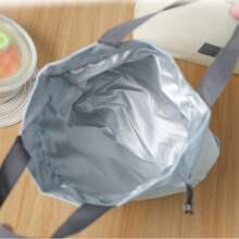 VINCAN Insulated Lunch Bag,Large Green,Pink,Blue,White Rectangular Knit Lunch Bag Tote For Carrying Food To Work And Outings, Hand Washable,Mother's Day Bulk Gifts,Mother's Day Gifts Women, Summer Outdoor Bags For Food, Picnic Camping Bags,Back To School