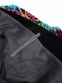 Suit Men's Stage Dress Performance Carved Suit Jacket Suitable For Attending Graduation Parties, Birthday Parties, Disco Nightclubs' Dresses