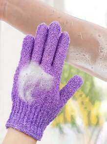 Doppelseitige Peeling-Duschhandschuhe, Körper-Schrubhandschuhe, Peeling-Duschhandschuhe, Körper-Peeling-Handschuhe, Peeling-Körperreinigungswerkzeuge, Peeling-Duschhandschuhe, Fingerspitzen-Duschhandtuch-Handschuhe, Doppelseitige Peeling-Handschuhe für Spa, Massage und Körperpeeling, Körperpflege-Zubehör, Badetuch, Badehandschuh, Fünffinger-Badehandschuh, Schrubber, Doppelseitige Massagehandschuhe