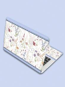 Un set de funda para portátil de 15 pulgadas con lindo diseño de flores para portátiles, MacBooks