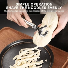 3/1 件装仙人掌削皮器套装 - 不锈钢水果蔬菜削皮器、勺子瓜球器和去籽器 - 适用于家庭和餐厅的易于使用的厨房小工具 - 彩色 - 查看 7