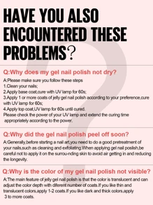 TOMICCA Moonlight White Gel Nail Polish,15ml/1pc Quick Drying Under UV/LED Lamp, Suitable For DIY Nail Art At Home Or As A Gift - trắng - Xem 7