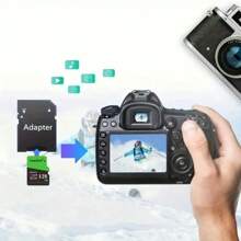 LansTen Memory Card 16GB 32GB 64GB 128GB High Speed Flash Memory Card C10/U3 Memory TF Card With Card Reader