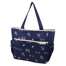 Jacki Design Student Lunch Bag - 藍白色 - 查看 5