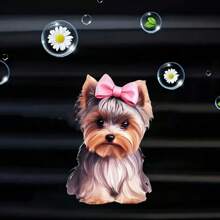 1PC Car Puppy Vent Aromatherapy Clip, 19 Puppy Options To Choose From, Acrylic Material Car Waterproof Decoration, Cute Car Interior Decoration - 1pc Multicolor - View 24
