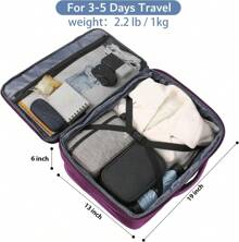 Travel Backpack For Women Men, 40L Expandable Carry On Luggage Backpack, , Airline‑Approved Underseat Personal Item Bag With Luggage Sleeve & Hidden Straps, Lightweight Water‑Resistant Weekender Laptop Rucksack For Women, Men, Students & Moms, Business Trips, College, Summer Vacation & Back‑To‑School Gift
