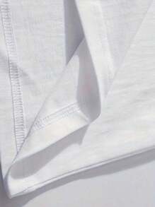 Blood Stains Are Red Ultraviolet Lights Are Blue T-Shirt - White - View 5