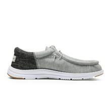 Men's Arch Support Casual Slip-On Shoes Loafers For Men Comfortable Shoes - Xám - Xem 6