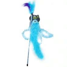 Quirky Jiggling Jellyfish Wand Toy - Blue - 1 - View 6