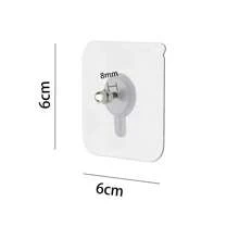 20 件装厨房铲勺挂钩粘性挂钩重型，墙壁挂钩，免螺丝贴纸，无缝壁挂螺丝，2 合 1 可重复使用，适用于厨房、浴室、家庭、办公室白色自粘挂钩收纳架