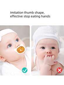 婴儿防胀气奶嘴，100% 硅胶，适合 0-6 个月婴儿