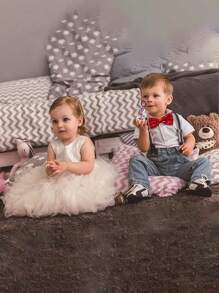 Sequin Bow Tie, Children's Stage Performance Party Bow Tie, Little Host Bow Tie, Student Bow Tie