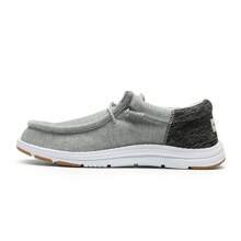 Men's Arch Support Casual Slip-On Shoes Loafers For Men Comfortable Shoes - Xám - Xem 5