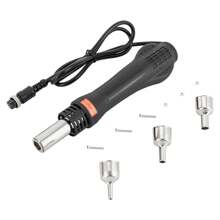 kangten 700W Hot Air Rework Station Soldering Heat Gun Digital Display Quick Station UK - Black - View 3