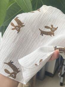 Set de 5 baberos y paños de eructo para bebé, paños multiusos para alimentación, de colores aleatorios