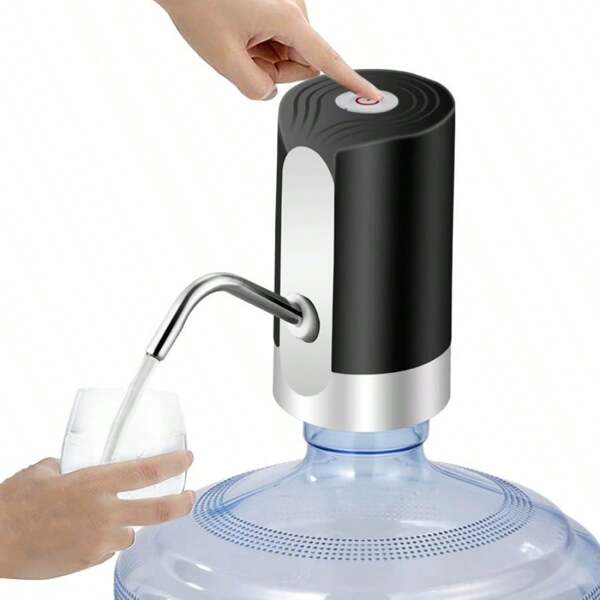 Typ-C wiederaufladbare elektrische Wasserpumpe, schnelle Wasserausgabe für den Heim- und Outdoor-Gebrauch, auslaufsicheres Design