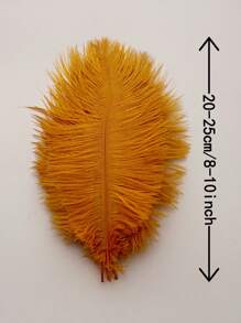 5pcs Artificial Ostrich Feather 20-25cm For Jewelry Making DIY Wedding Home Decoration Artificial Feather Table Centerpiece Crafts Clothes Accessories Cake Decoration - Multicolor - View 27