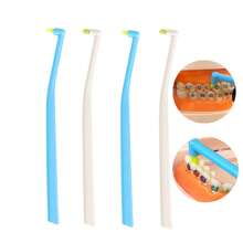 4 件套牙间刷，锥形牙刷，软毛间隙刷，非常适合牙齿矫正和细节清洁