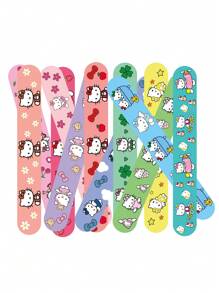 Sanrio Sanrio 12/24/30PCS Hello Kitty Quick Buckle Armband - Kleurrijke En Leuke Armband. Hello Kitty Themafeest Slap Circle, Zacht En Veilig. Geschikt Voor Tieners En Volwassenen, Zeer Geschikt Voor Verjaardagsfeestjes, Klaslokaalbeloningen En Vakantiecadeaus, Hello Kitty, Hello Kitty Verjaardag, Hello Kitty Goederen.