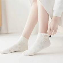 5 Pairs Of Cute Animal Pattern Knitted Socks - Breathable, Soft, Comfortable, Suitable For All Seasons, Perfect For Casual Or Outdoor Wear, Breathable Shoes | Animal Pattern Socks | Seamless Sock Structure - Multicolor - View 6