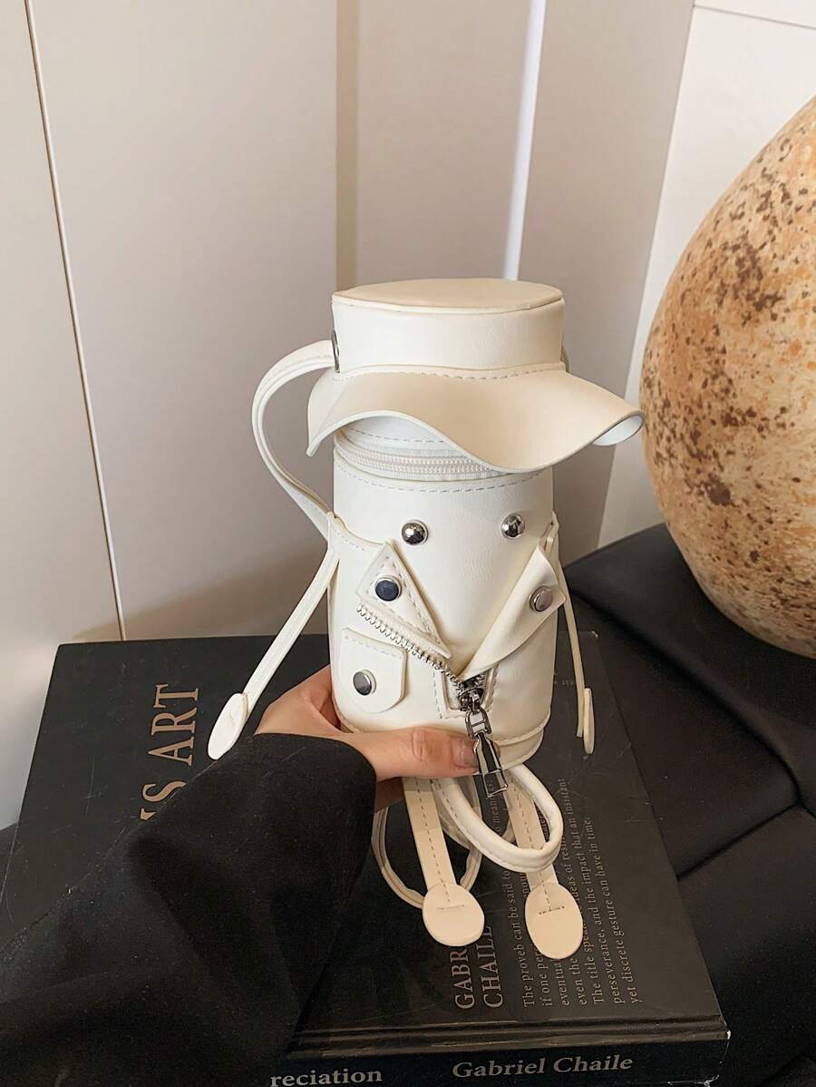 女士迷你斜挎包，时尚百搭小钱包，可装手机、口红、春夏新款时尚设计 - 米色 - 查看 1