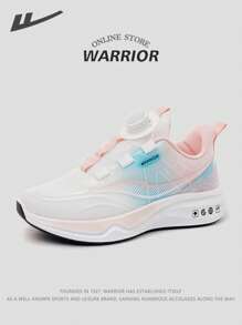 WARRIOR 1 par Nuevos zapatos deportivos transpirables de suela blanda para mujer 2025, diseño de hebilla giratoria, de caña baja, ultra ligeros con amortiguación de rebote para deportes al aire libre, suela blanda con absorción de choque, impermeables para senderismo, comodidad todo el día
