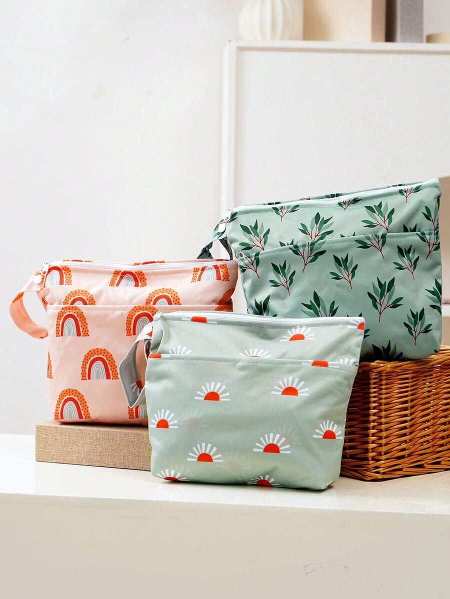 1pc Reusable Zipper Swimsuit Storage Bag