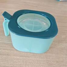 [耐用调味盒] 4 合 1 大容量调味盒套装 - 耐用 ABS，带盖子和勺子，非常适合家庭厨房整理、盐罐、组合