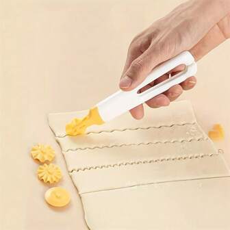 4-In-1 Plastic Pizza Cutter Set With Interchangeable Pastry Stamp Accessories - Kitchen Gadget For Dough Shaping And Pie Crust Cutting - For Bakers & Home Cooks - Multipurpose Baking Tool - Perfect Gift For Foodies