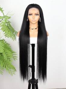 Discount 36 Inch 180% Density 13x4 Lace Front Wigs Human Hair Straight Transparent Lace Front Human Hair Wigs For Women Blended Hair Glueless Wigs Human Hair Pre Plucked With Baby Hair Straight Human- Like Lace Frontal Wig, Natural Look For Everyday, Parties Glueless Human Hair Wig 6-36inch For Women Suitable For Halloween,Costume Party ,Party Dress Up,Trick-Or-Treat Straight Human Hair Wigs For Women(Bob Wigs 6-16 Inch)