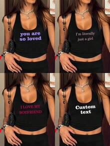 خزان مخصص من طراز Y2K، هدية عيد الحب لصديقة/زوجة، قم بالتخصيص بنصك الخاص، موسم العودة إلى المدرسة، أوكتوبرفست، اليوم الوطني السعودي، هالوين، ميم/اسم/لقب/شعار/عبارة مفضلة للطباعة الشخصية، هدية ذكرى زواج، عيد الحب، عيد الميلاد، ، تصميم رأس السنة الجديدة، شعار، عمل تجاري، هدية زفاف، حفلة، هدية عيد ميلاد - الأسود - مشاهدة 2