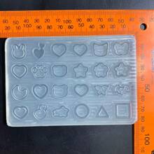 Hollow Accessories Resin Casting Mold, Silicone Mold Components, Resin Liquid Mold, Resin Keychain Silicone Mold, Resin Mold - Silicone - View 2